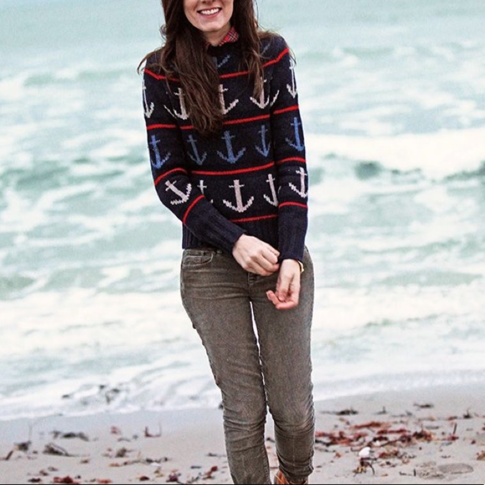 SEARCHING for this L. L. Bean anchor sweater